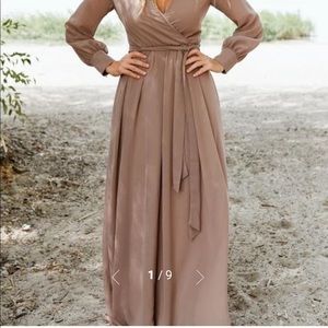 Baltic born Lydia dress in stone